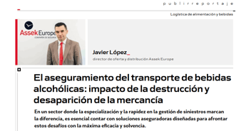 Tribuna Assek Europe: aseguramienta del transporte de bebidas alcohólicas