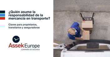 ¿Quién es responsable de las mercancías durante el transporte?
